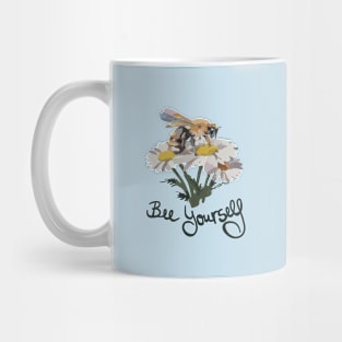 funny saying bee yourself Mug